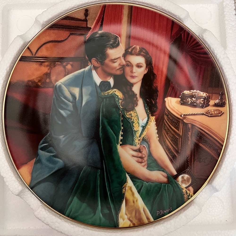 Gone With The Wind “Dreams of Ashley” Plate
